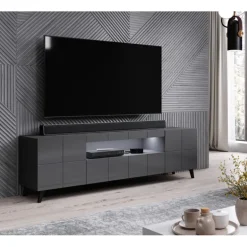 TV bord REJA grafisk glans/grafisk glans