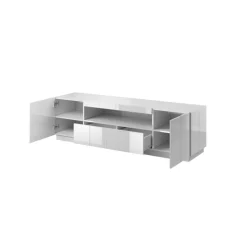 TV bord REJA Hvid glans/Hvid glans