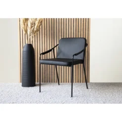 Tvist Spisestuestol - Sort