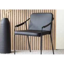 Tvist Spisestuestol - Sort