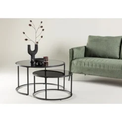 Twin Sofabordsæt - Sort