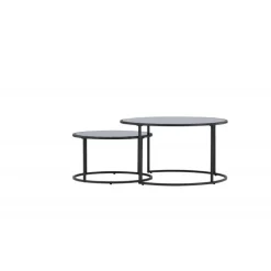 Twin Sofabordsæt - Sort