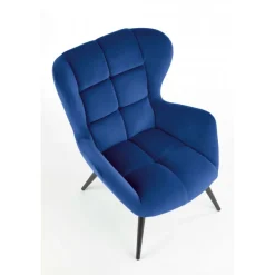 TYRION l. stol, - mørkeblå