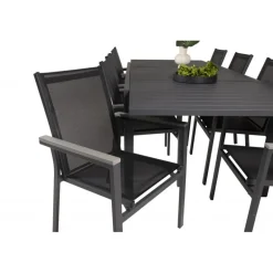 Udendørs Loungesæt - Havemøbelsæt Marbella Parma - Sort,Grå