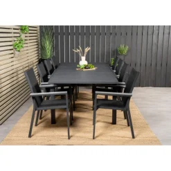 Udendørs Loungesæt - Havemøbelsæt Marbella Parma - Sort,Grå