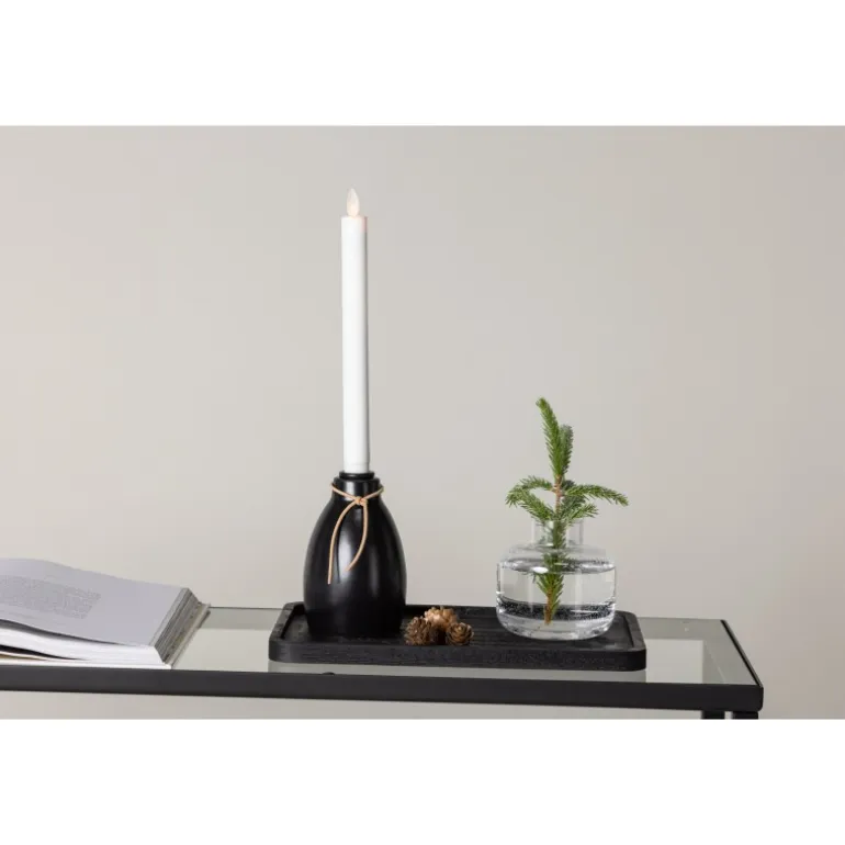 Ulricehamn Lysestage - Sort og Hvid