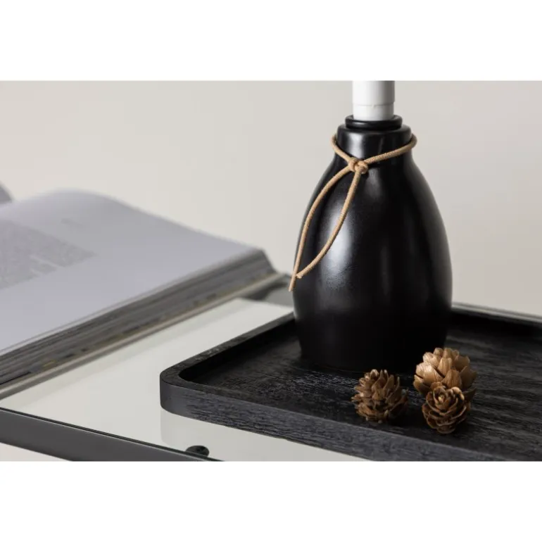 Ulricehamn Lysestage - Sort og Hvid