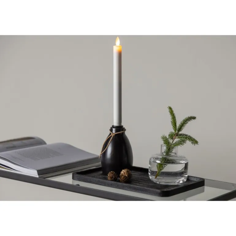 Ulricehamn Lysestage - Sort og Hvid