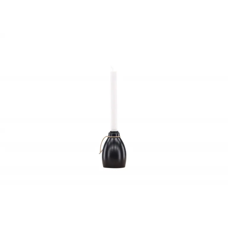 Ulricehamn Lysestage - Sort og Hvid