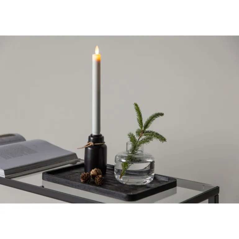 Ulricehamn Lysestage - Sort og Hvid