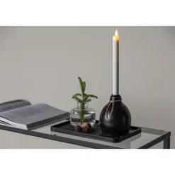 Ulricehamn Lysestage - Sort og Hvid