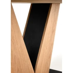 UMBERTO Borde i Natur Eg, Ben Natur Eg/Sort