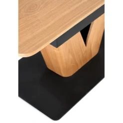 UMBERTO Borde i Natur Eg, Ben Natur Eg/Sort