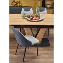 UMBERTO Borde i Natur Eg, Ben Natur Eg/Sort