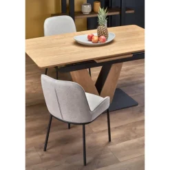 UMBERTO Borde i Natur Eg, Ben Natur Eg/Sort