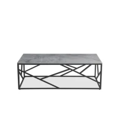 UNIVERSE 2, sofabord, Grå marmor