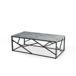 UNIVERSE 2, sofabord, Grå marmor