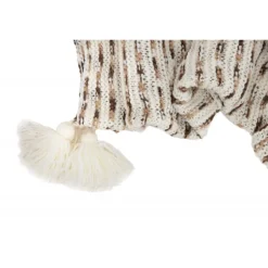 Unny Plaid - Sort, Brun og Hvid