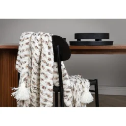 Unny Plaid - Sort, Brun og Hvid