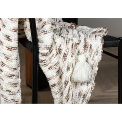 Unny Plaid - Sort, Brun og Hvid