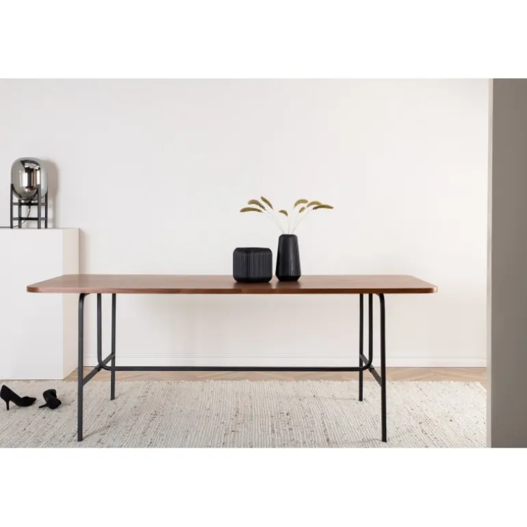 Uno Spisebord - Sort og Natur