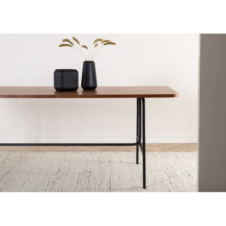 Uno Spisebord - Sort og Natur