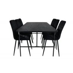 Uno Spisebordssæt - Sort