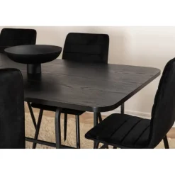 Uno Spisebordssæt - Sort