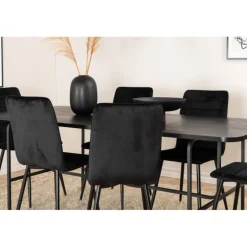 Uno Spisebordssæt - Sort