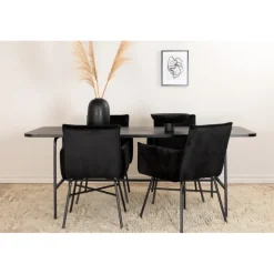 Uno Spisebordssæt - Sort