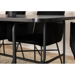 Uno t Spisebordssæt - Sort