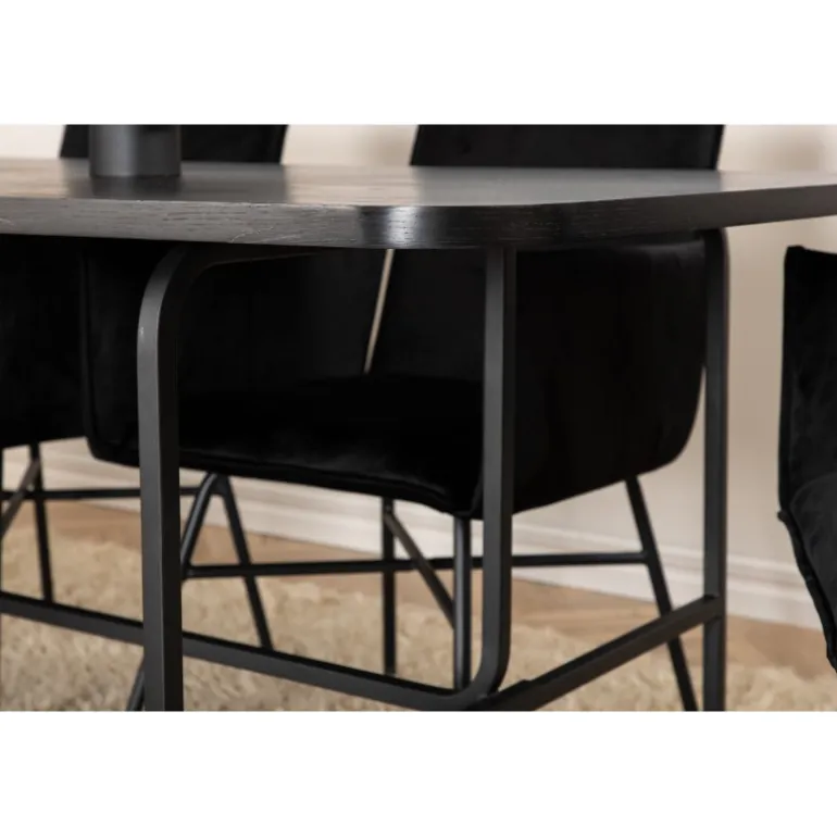 Uno t Spisebordssæt - Sort