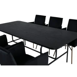 Uno t Spisebordssæt - Sort