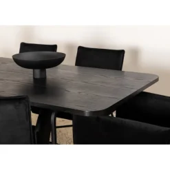 Uno t Spisebordssæt - Sort