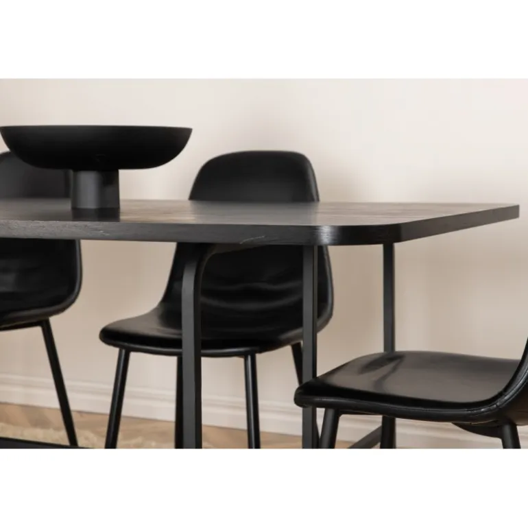 Uno t Spisebordssæt - Sort