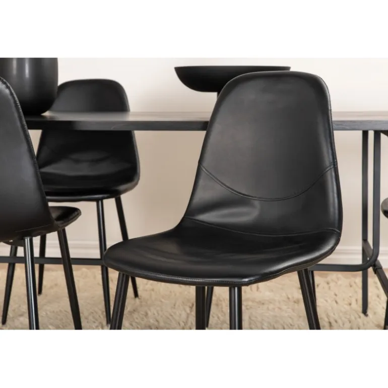 Uno t Spisebordssæt - Sort