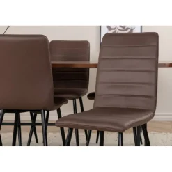 Uno t Spisebordssæt - Sort og Brun og - Natur