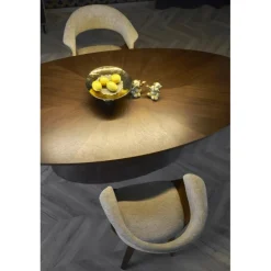 VAGNER Spisebord 220 x 98cm - Valnød