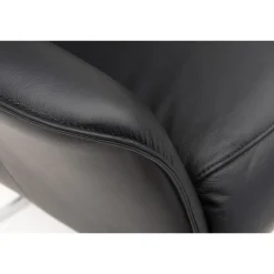 Vala Drejestol i Sort Soleda læder