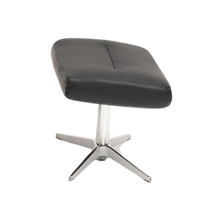 Vala Drejestol i Sort Soleda læder