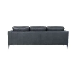 Valencia 3 pers. sofa læder Sort