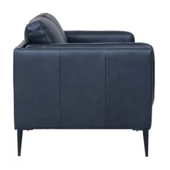 Valencia 2 pers. sofa læder Sort