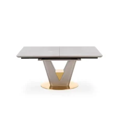 VALENTINO bord lys Grå/guld