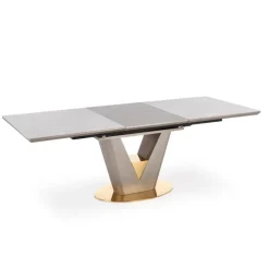 VALENTINO bord lys Grå/guld