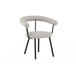 Vasterås x Josefin Lustig Spisebordsstol - Sort og Off White