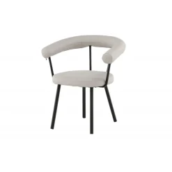 Vasterås x Josefin Lustig Spisebordsstol - Sort og Off White