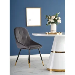 VEGAS - top - Hvid, ben - Hvid/guld