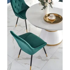 VEGAS - top - Hvid, ben - Hvid/guld