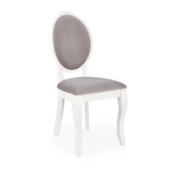 VELO Spisebordsstol, - Hvid/Grå