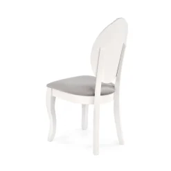 VELO Spisebordsstol, - Hvid/Grå